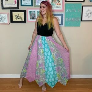 Handmade vintage beautiful cottagecore skirt